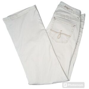 JAG Jeans Women's Bootcut Stretch Size 14 Beige Jeans